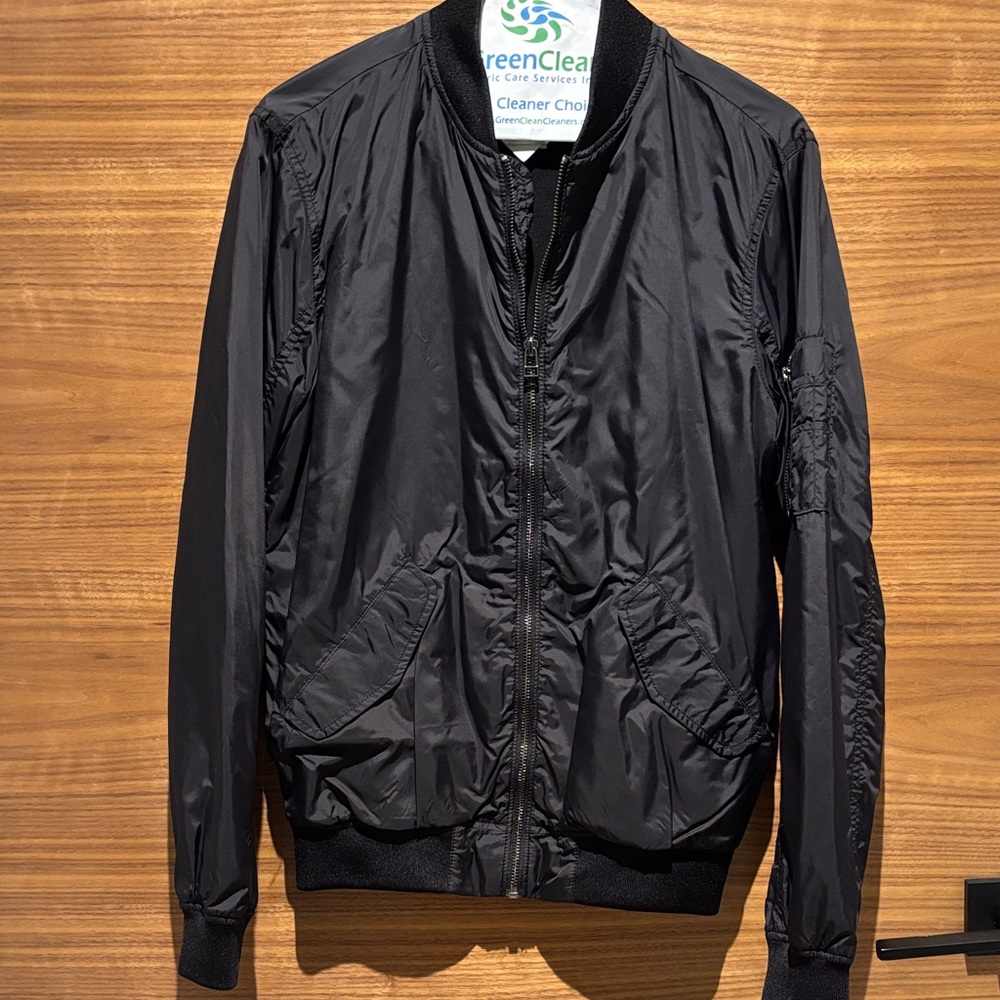 17. H&M Black Bomber Jacket